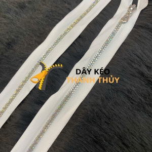 Phao kim tuyến trắng 60cm